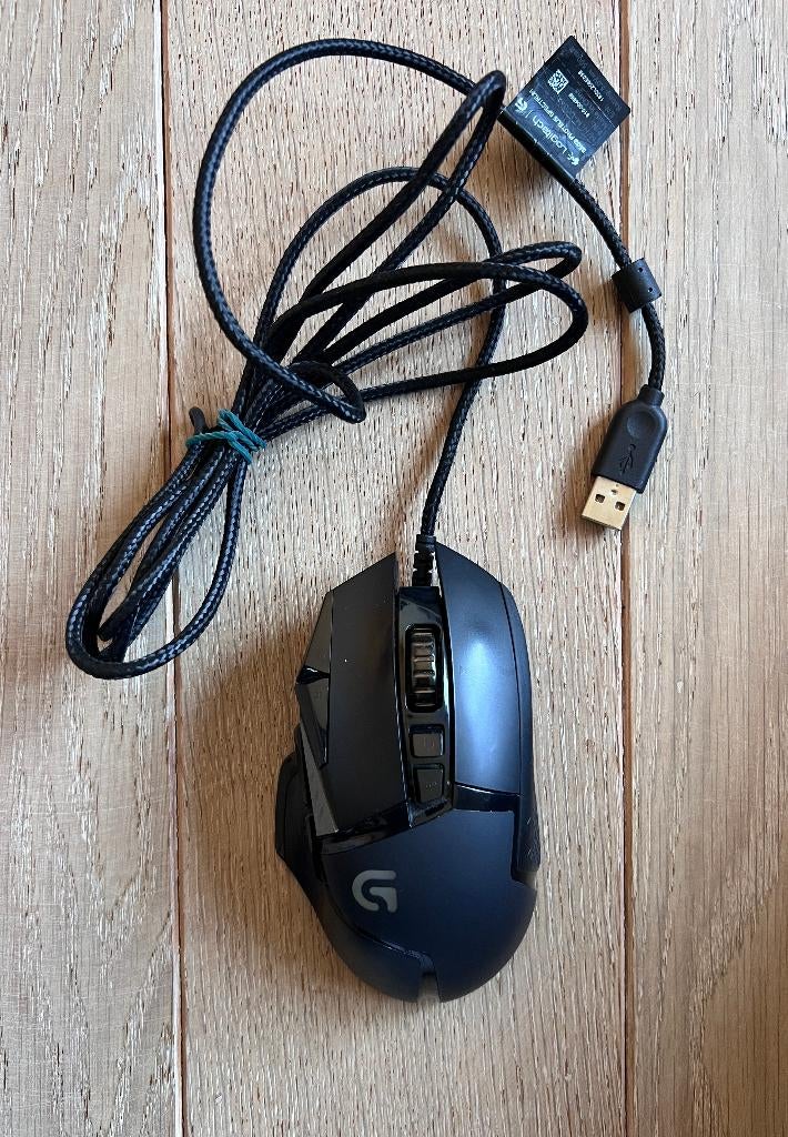 Logitech G502 wired gaming mouse, Rechtshandig, Muis, Gebruikt, Ophalen of Verzenden