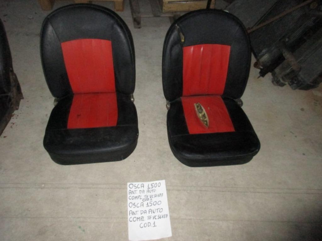 Sièges avant pour Fiat 1500 Cabrio et Osca, Autos : Pièces & Accessoires, Enlèvement ou Envoi, Utilisé, Fiat