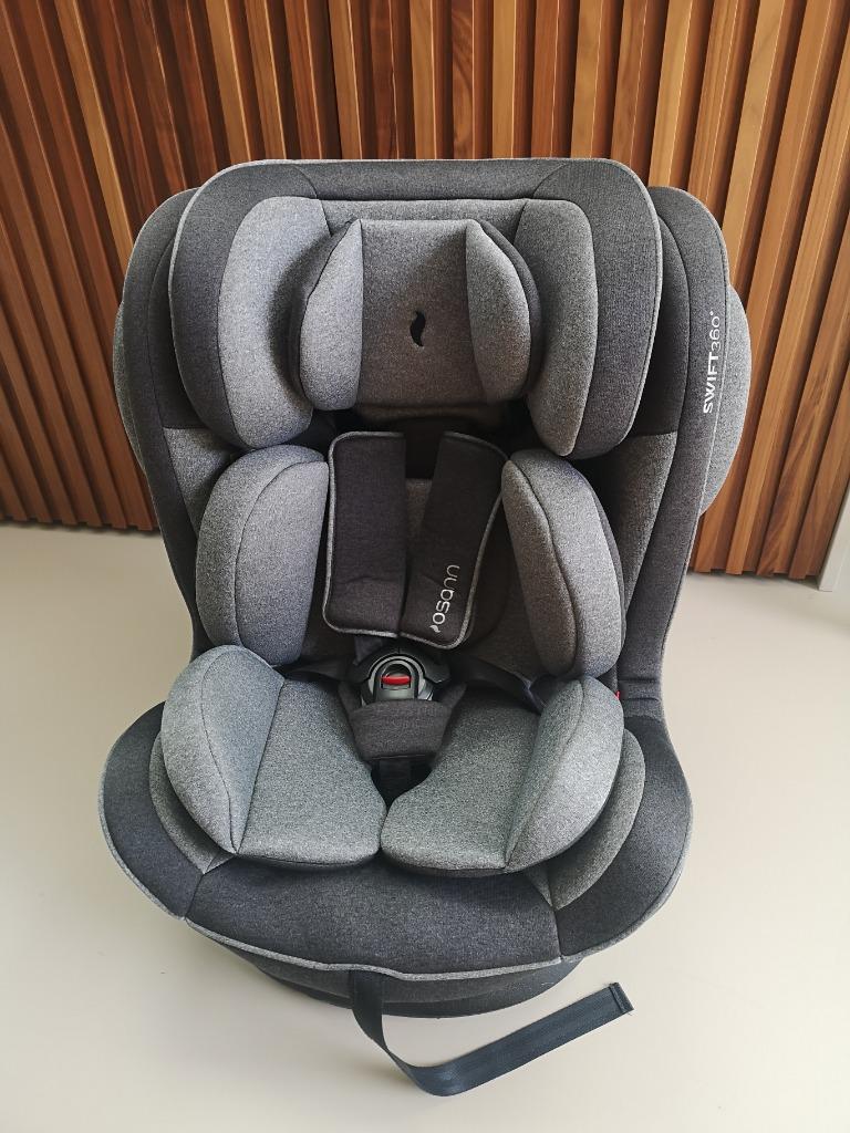Isofix Osann Swift Grey 360 kinderstoel (incl. base), Kinderen en Baby's, Autostoeltjes, Verstelbare rugleuning, 9 t/m 18 kg, Nieuw