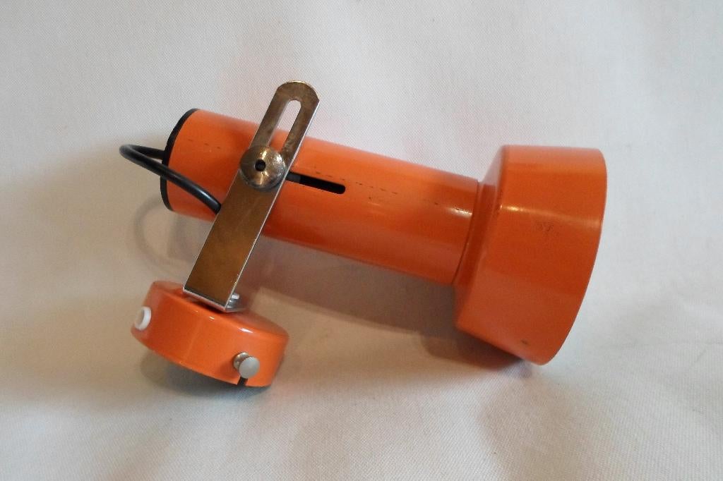 Vintage Spot Orange, Spot encastrable ou Spot mural, Enlèvement, Utilisé, Métal ou Aluminium