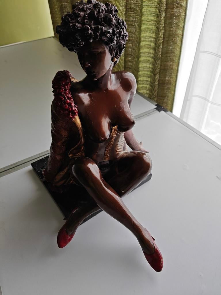 Beeld in brons, Antiek en Kunst, Ophalen