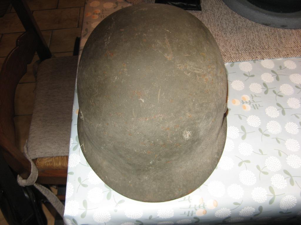 franse para helm met kinstukje, Ophalen of Verzenden, Landmacht, Helm of Baret