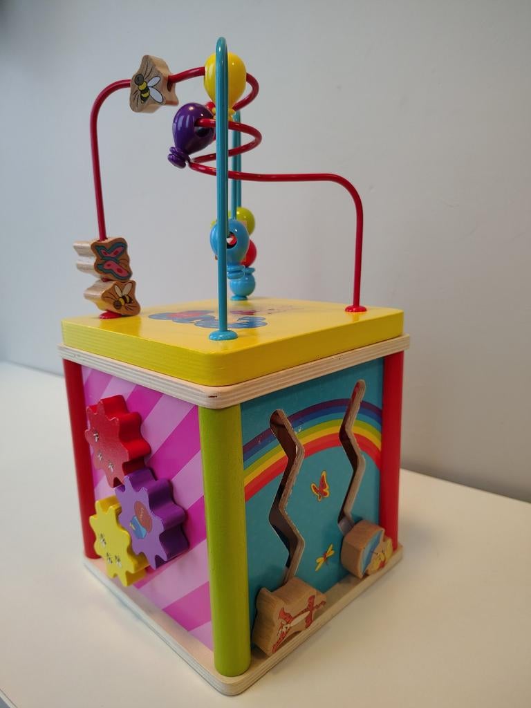 Houten activiteiten kubus van Winnie the Pooh, Kinderen en Baby's, Ophalen