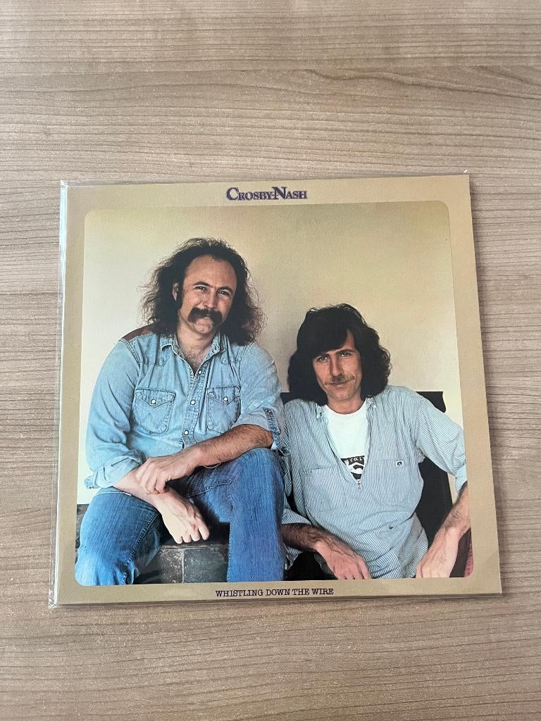 CROSBY AND NASH - WHISTLING DOWN THE WIRE, Ophalen of Verzenden, Gebruikt, Rock-'n-Roll