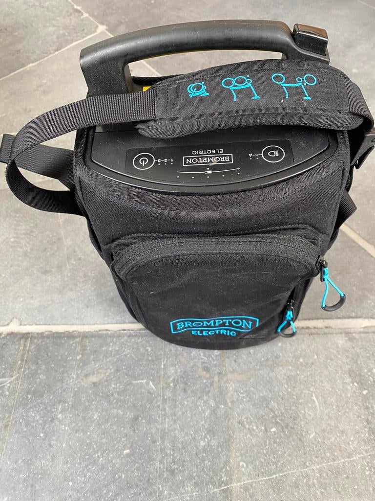 Batterie Brompton électrique + petit sac, Enlèvement, Utilisé