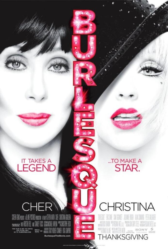 Burlesque dvd cher, Vanaf 12 jaar, Ophalen of Verzenden, Muziek en Concerten