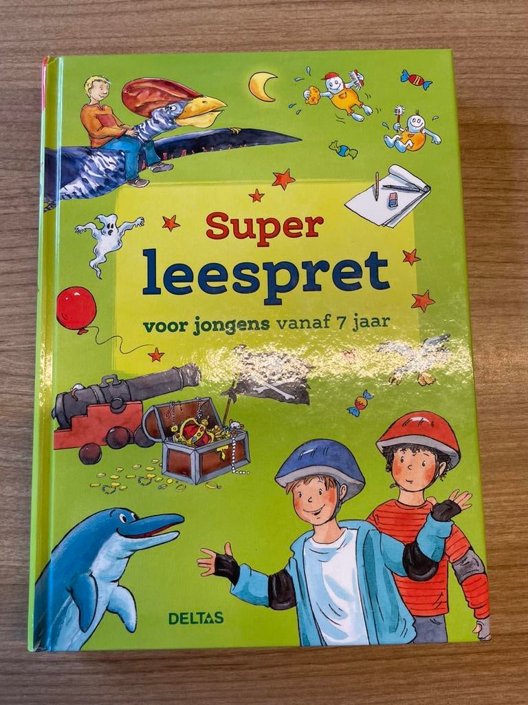 Super leespret voor jongens vanaf 7 jaar, Ophalen of Verzenden, Zo goed als nieuw