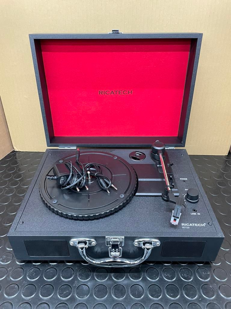 Ricatech RTT25 platenspeler USB, Audio, Tv en Foto, Platenspelers, Nieuw, Platenspeler, USB-aansluiting, Ophalen of Verzenden