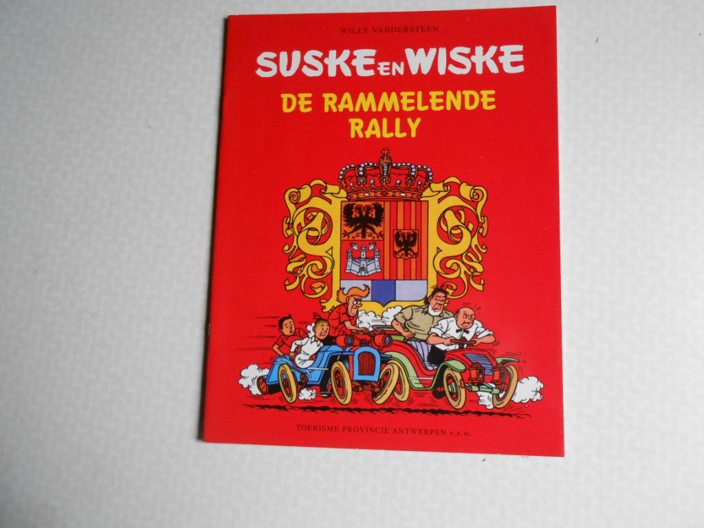 suske en wiske De rammelende rally  1998 1ste druk., Willy Vandersteen, Eén stripboek, Nieuw, Ophalen of Verzenden
