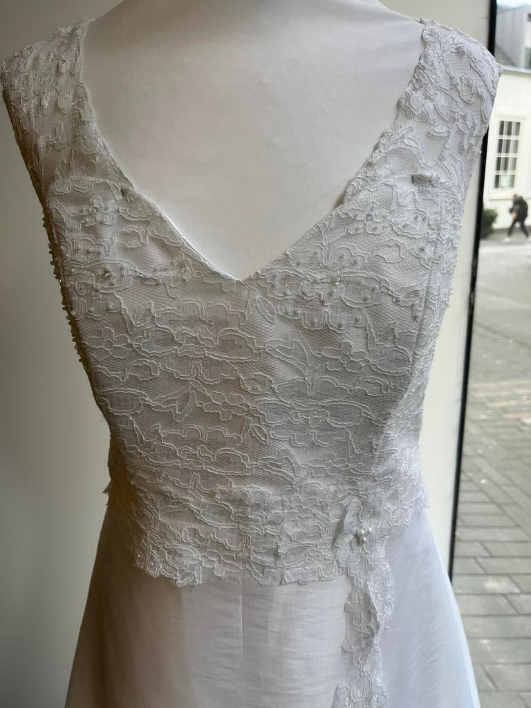 Nieuwe trouwjurk te koop, Enlèvement, Neuf, Blanc, Robe de mariée
