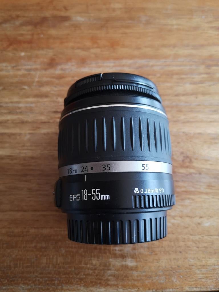 Canon objectif EF-S 18-55mm f/3.5-5.6 II, Audio, Tv en Foto, Foto | Lenzen en Objectieven, Ophalen, Zo goed als nieuw