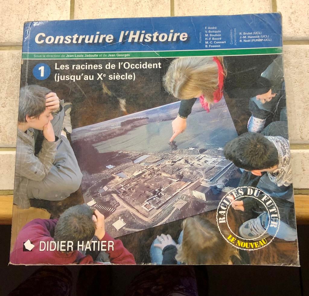 Construire l’histoire 1 - Didier Hatier, Livres, Livres scolaires, Utilisé, Histoire