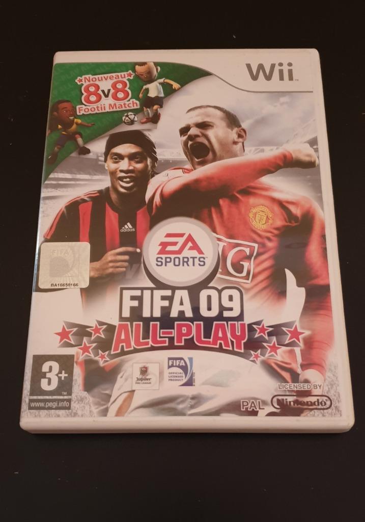 WII - Fifa All Play 09, Consoles de jeu & Jeux vidéo, 3 joueurs ou plus, Enlèvement ou Envoi, Utilisé, Sport