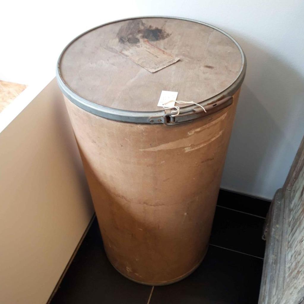 Ton container Walter Eckhoff Keram Chem Fabrik 1963, Ophalen