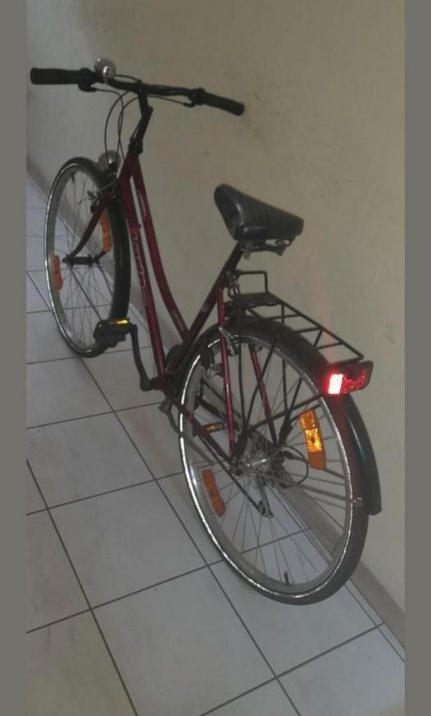 Damesfiets leuven, Fietsen en Brommers, Ophalen of Verzenden, Versnellingen