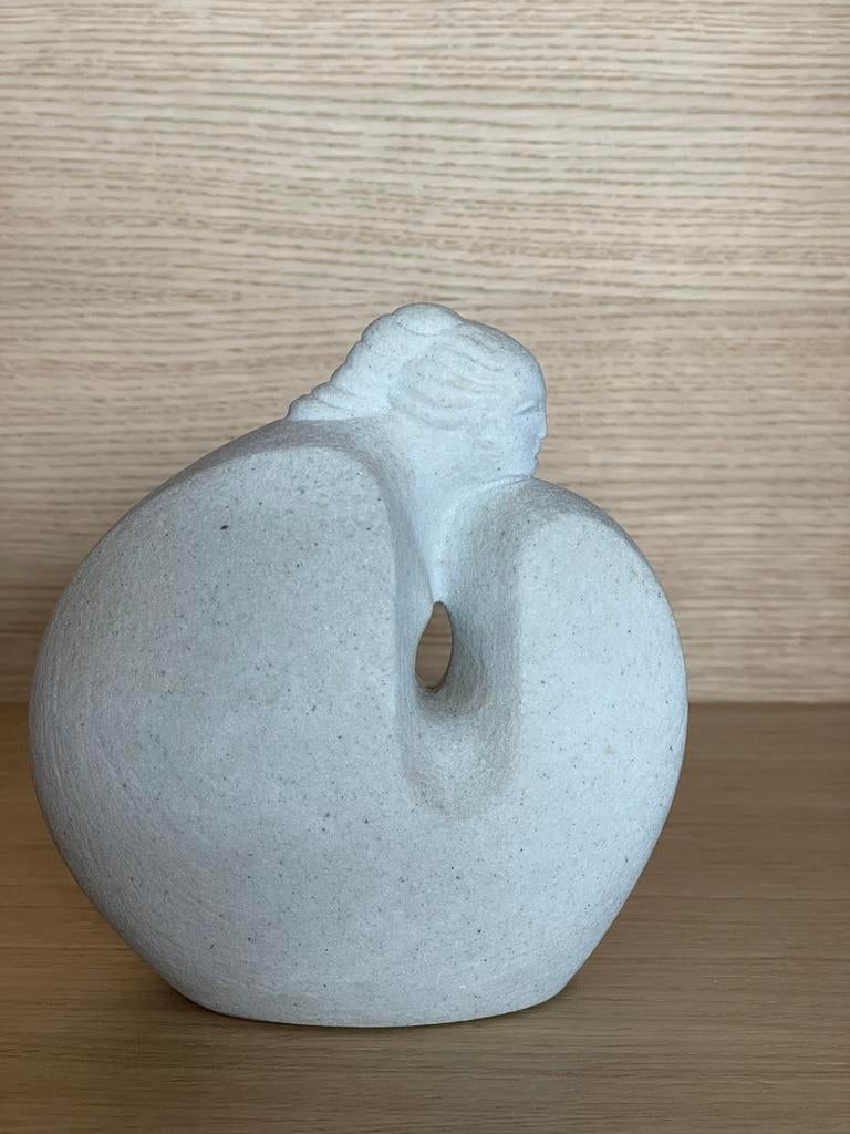 Marbell Belgium stone art beeld vintage, Enlèvement, Comme neuf