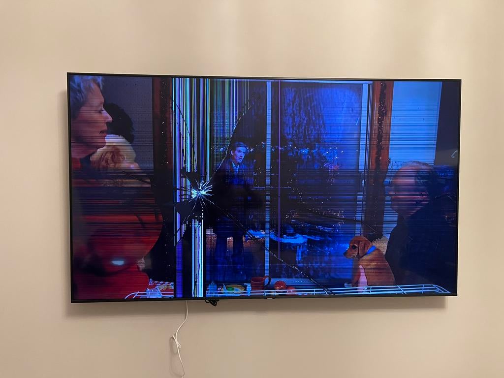 Samsung tv 75 met kapotte scherm, LED, 60 à 80 cm, Enlèvement, Utilisé