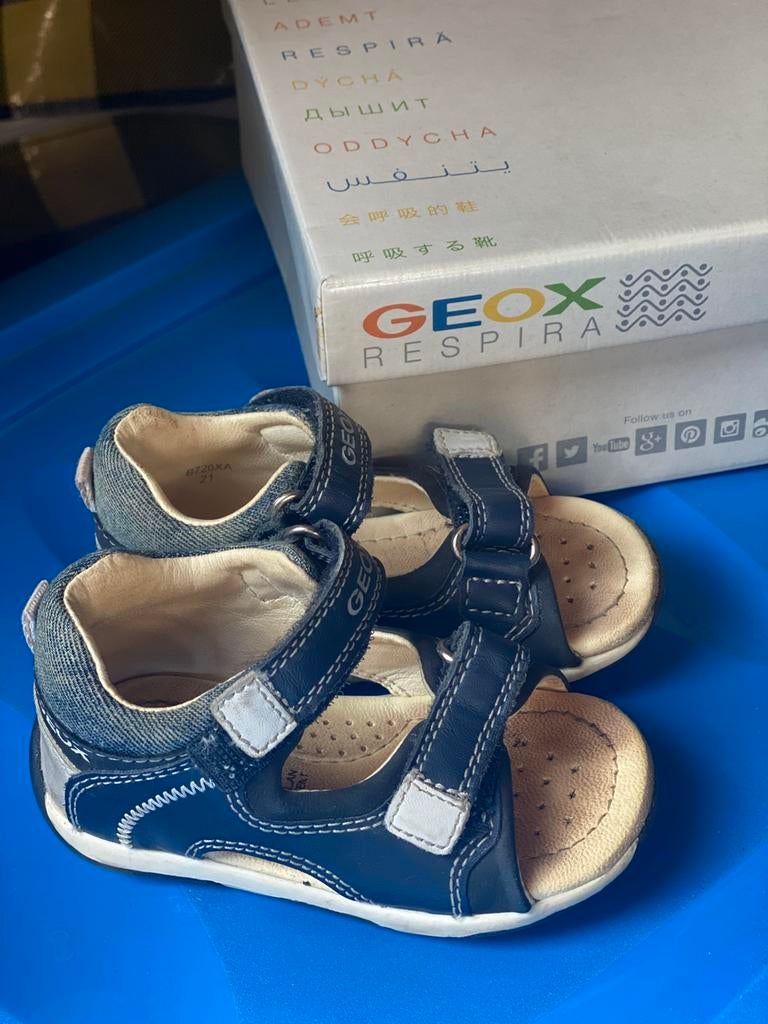 Sandales Geox taille 21, Enfants & Bébés, Vêtements de bébé | Chaussures & Chaussettes, Garçon, Enlèvement ou Envoi, Utilisé, Geox