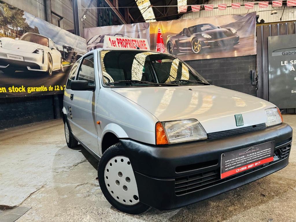 FIAT Cinquecento - 900cc - Ancetre - GARANTIE, Auto's, Fiat, Zwart, https://public.car-pass.be/vhr/58fa4831-bbe4-405f-b75e-5c5ac780376c