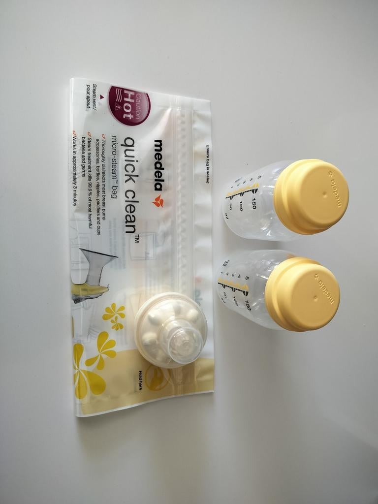 Baby zuigflessen, Ophalen, Gebruikt