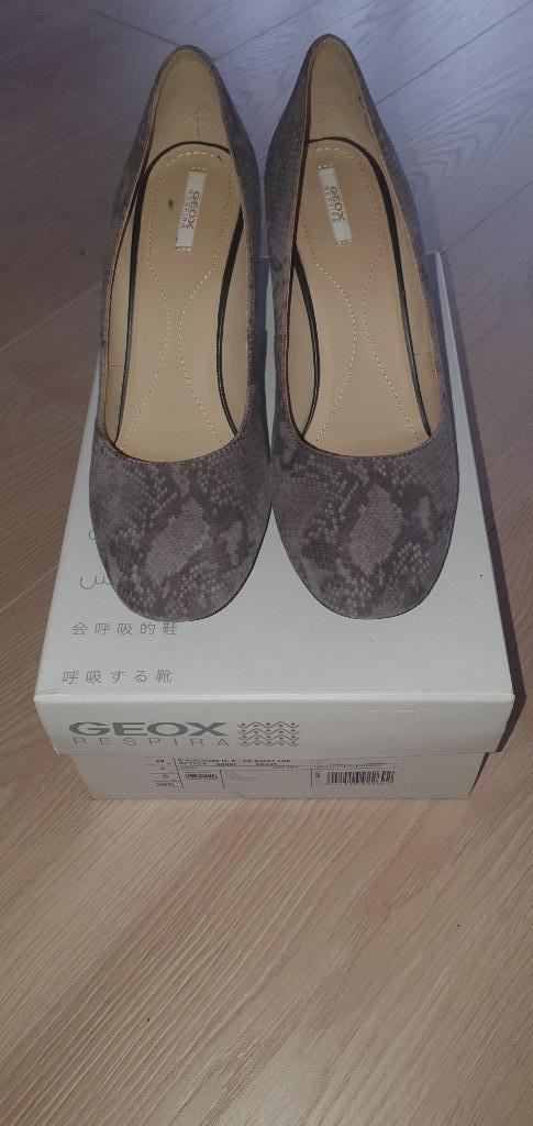 Dames schoenen/Chaussures femme GEOX, 39, Geox, Chaussures à haut talons, Comme neuf, Brun
