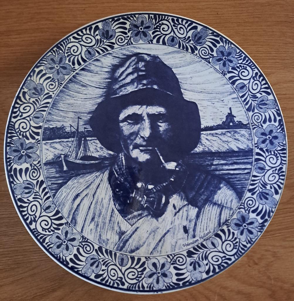 Plats vintage en Faïence de Delft, Antiquités & Art, Enlèvement