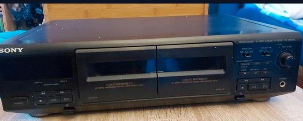 Sony stéréo cassette deck we 405, TV, Hi-fi & Vidéo, Enlèvement, Sony