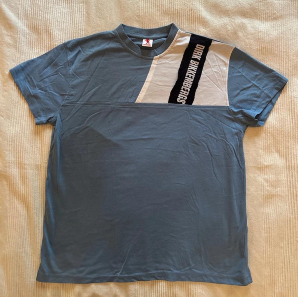 T-shirt Bikkembergs Xl, Kleding | Heren, Ophalen, Blauw, Maat 56/58 (XL), Zo goed als nieuw