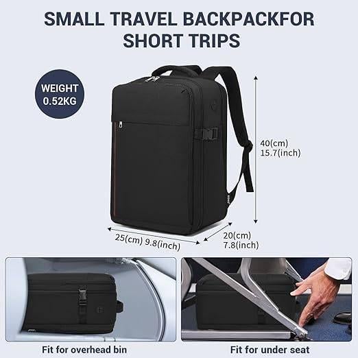 Ryanair rugzak handbagage | 20L | GRATIS LEVERING, 20 tot 30 cm, -, Verzenden, Zwart