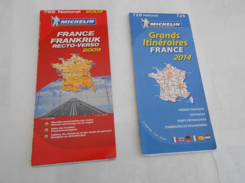 Cartes routières MICHELIN, Enlèvement ou Envoi, Neuf, France, Carte géographique