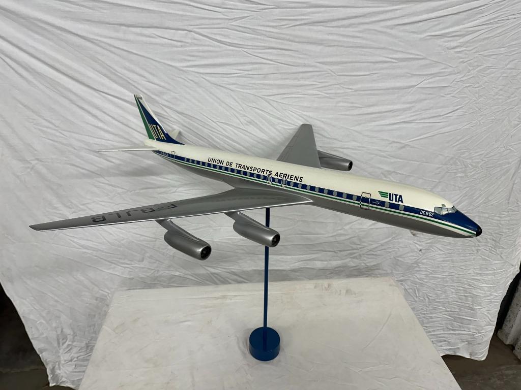 Douglas DC-8 UTA 1965 Westway Models réduits 1/50 SABENA, Collections, Enlèvement ou Envoi, Utilisé, Modèle réduit