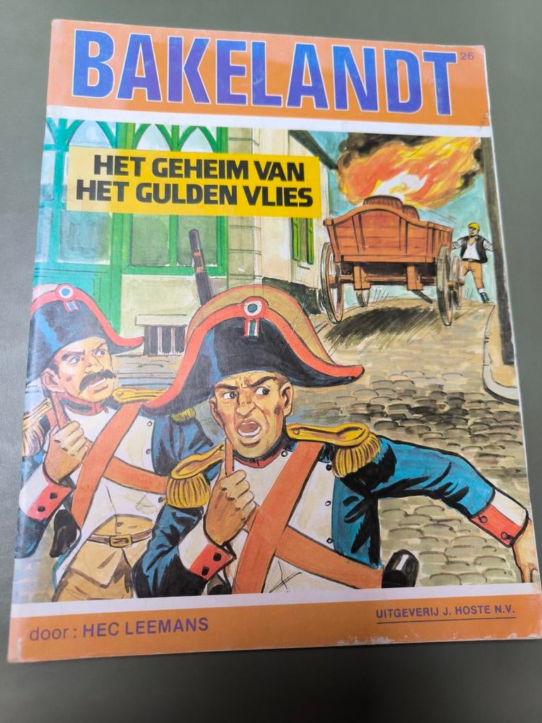 Bakelandt :  Het geheim van het gulden vlies., Ophalen of Verzenden, Zo goed als nieuw
