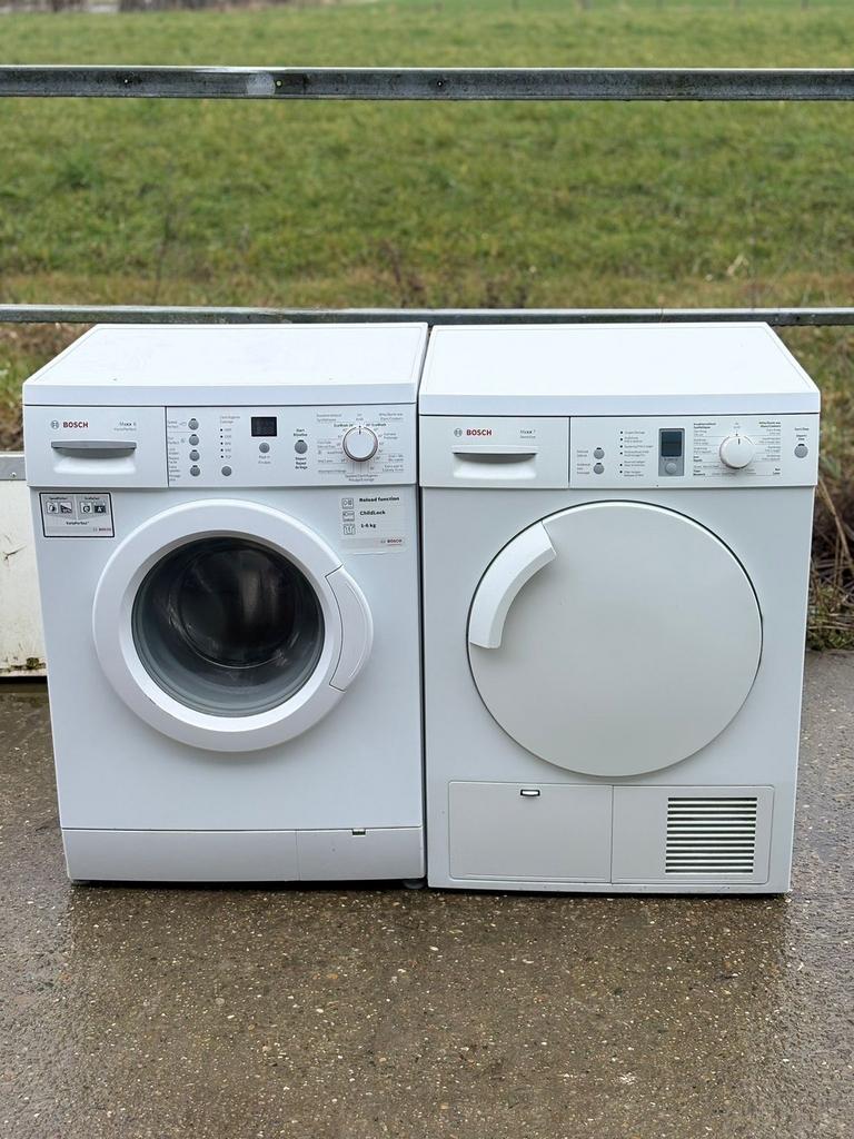 Wasmashine& droogkast bosch A+++ Werkt zeer goed garantie, Elektronische apparatuur, Was-droogcombinaties, Ophalen of Verzenden
