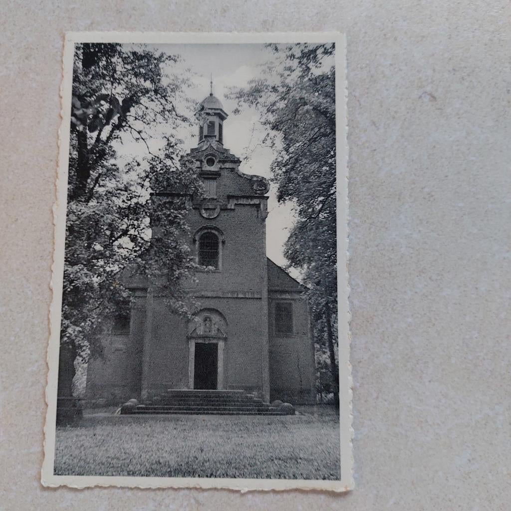 Oude postkaart van Tervueren: kapel H.Hubertus, Ophalen of Verzenden