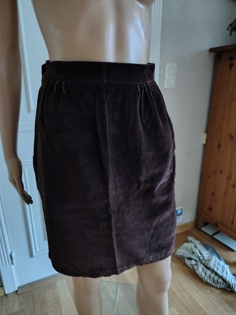 Vintage fluwelen rok, Vintage, Enlèvement ou Envoi