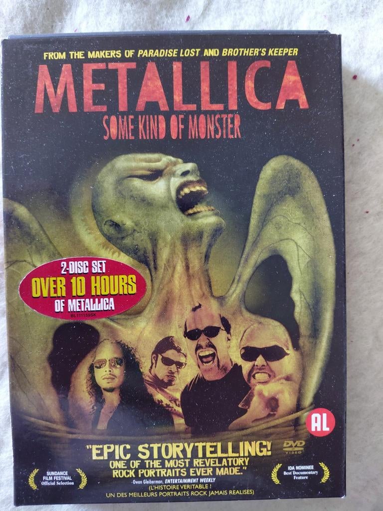 Metallica  " some kind of monster " 2dvd's, Cd's en Dvd's, Dvd's | Horror, Ophalen