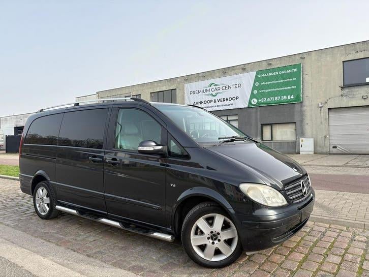 Mercedes-Benz Viano 3.0 Cdi V6 | Automaat | Leder | Airco |, Auto's, Testrit aan huis, Monovolume, 199 g/km, Zwart