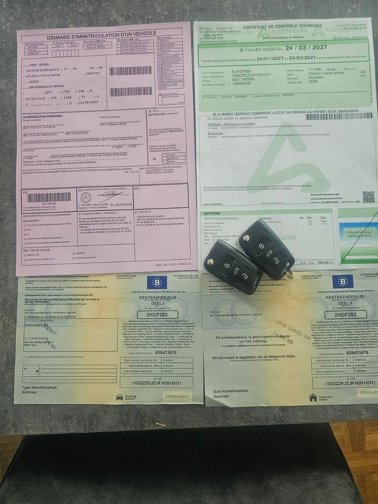 SEAT ARONA 1.6 DIESEL ROSFORM, Enlèvement