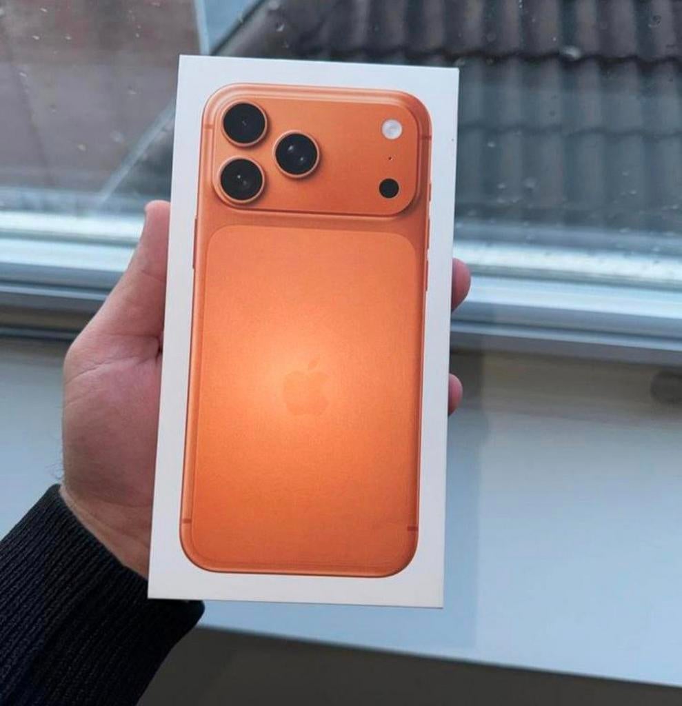 Apple iphone 17 Pro Max Cosmic Orange 1TB - Geseald, Telecommunicatie, Mobiele telefoons | Apple iPhone, Ophalen of Verzenden