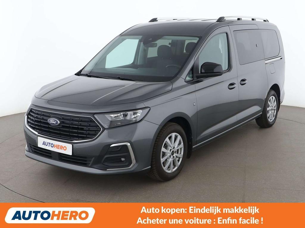 Ford Grand Tourneo 1.5 EcoBoost Titanium (bj 2024), Auto's, Ford, Stof, USB, 7 zetels, Handgeschakeld