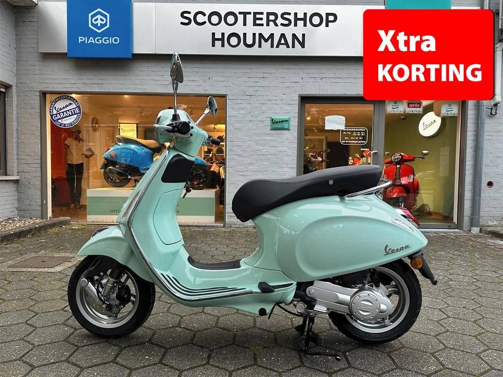 Vespa Primavera 50cc 45 km/h VERDE AMABILE (nr.24), Nieuw, Benzine, 50 cc, Overige modellen