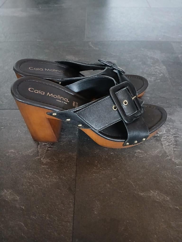 Italiaanse lederen muiltjes ( Cala Molina ) nieuw, ANDERE, Bruin, Nieuw, Sandalen of Muiltjes