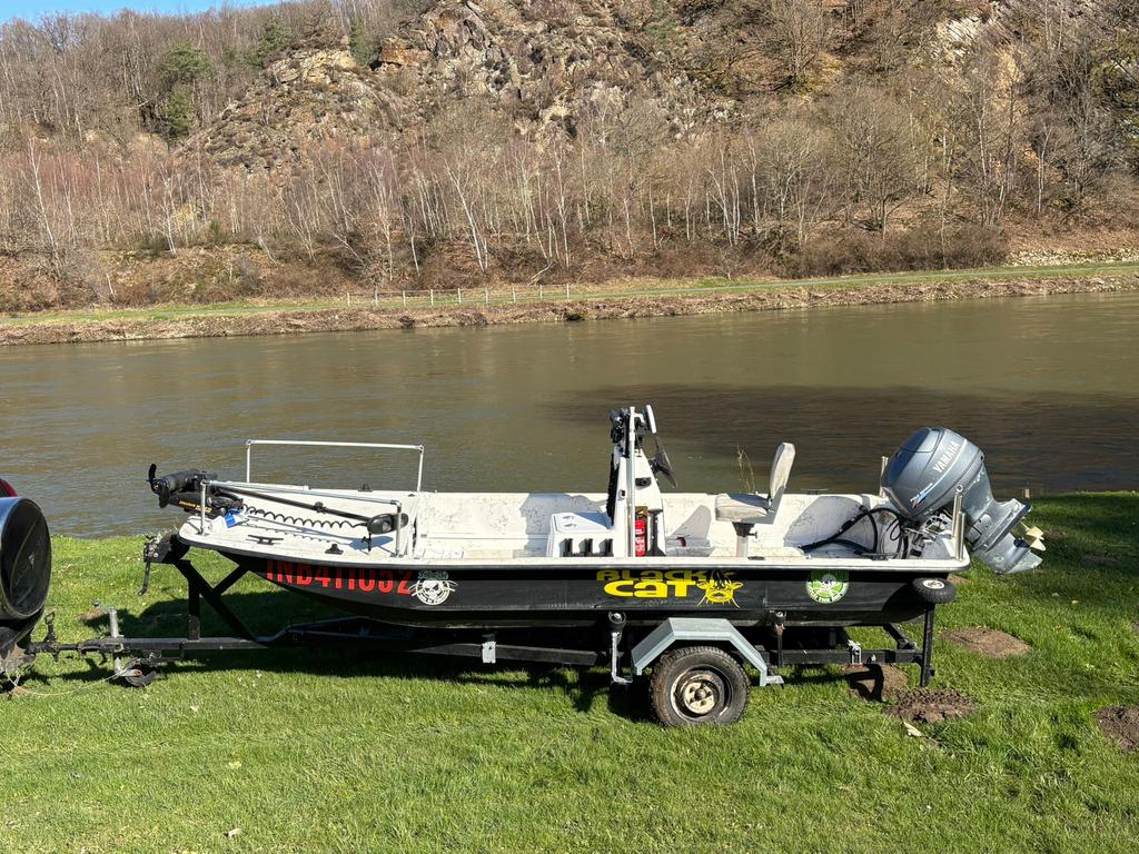Carolina skiff J16 bateau peche, Watersport en Boten, Vis- en Consoleboten, Ophalen, Zo goed als nieuw, 30 tot 50 pk, 3 tot 6 meter