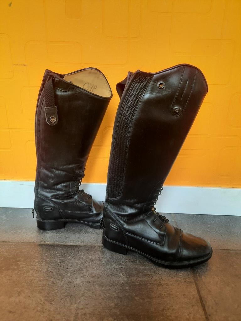 Paardrijlaarzen QHP junior maat 36, Dieren en Toebehoren, Paardrijkleding, Ophalen