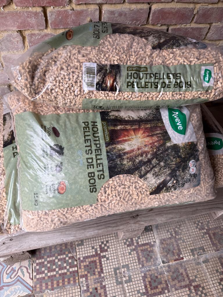 Pellets, Tuin en Terras, Brandhout, Minder dan 3 m³, Ophalen, Overige houtsoorten, Blokken