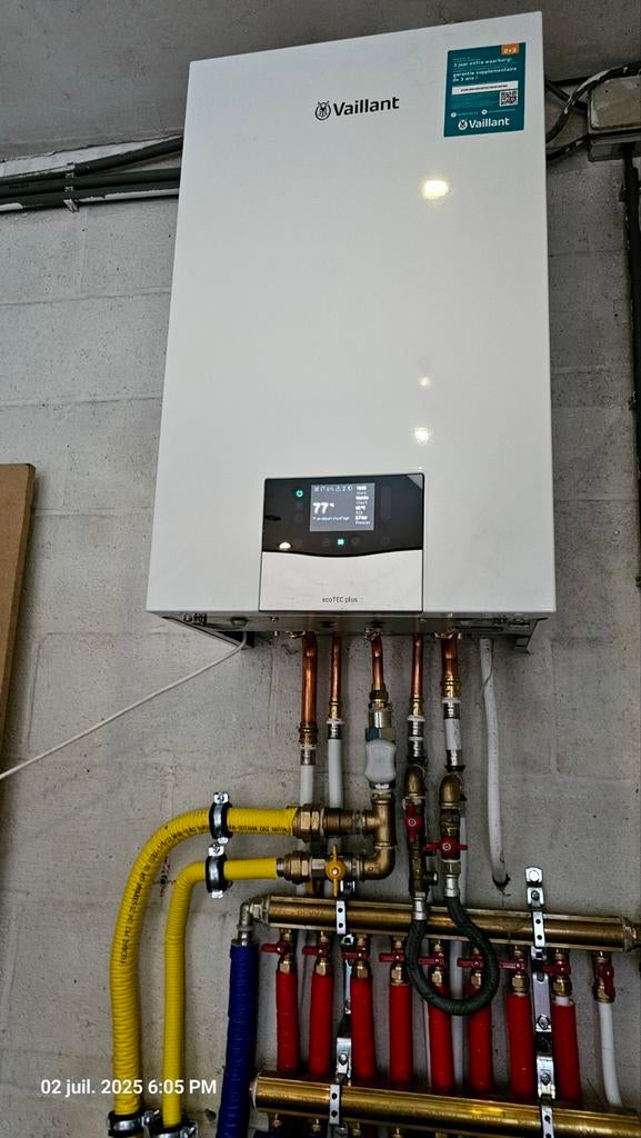 Installation chaudière chauffage sanitaire, Enlèvement ou Envoi