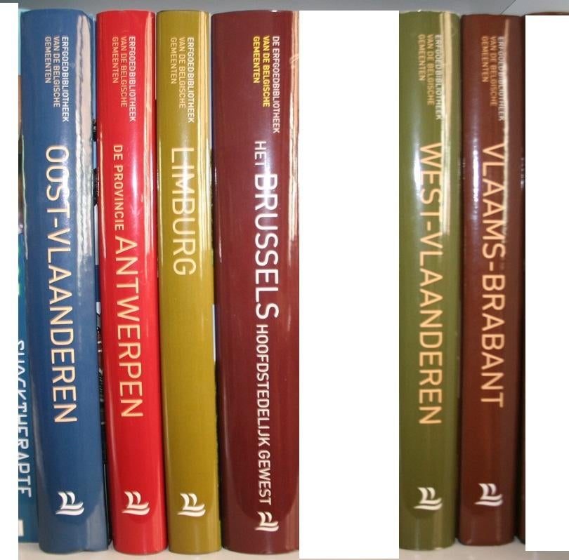 Collectie boeken erfgoedbibliotheek 6 provincies, Boeken, Geschiedenis | Nationaal, Ophalen