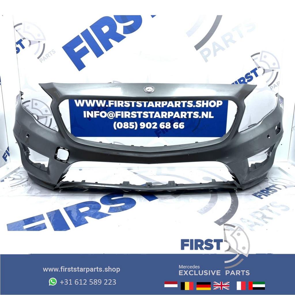 W156 GLA AMG VOORBUMPER ZWART WIT GRIJS ROOD BLAUW ZILVER +, Gebruikt, -, Voor, Ophalen of Verzenden