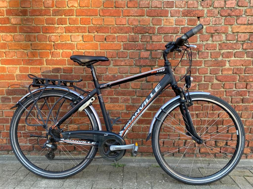 Granville Herenfiets Stadfiets velo, Gebruikt, Versnellingen, 49 tot 53 cm, Ophalen