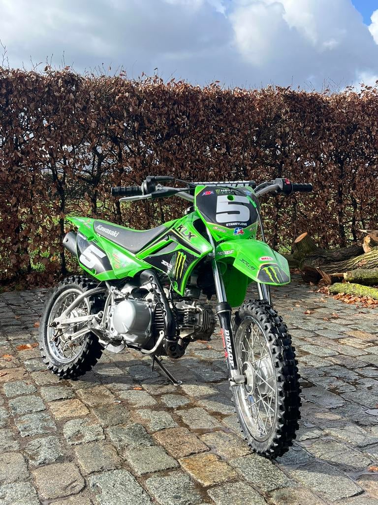 Kawasaki klx110, Vélos & Vélomoteurs, Mini Bikes, Midi Bikes & Pit Bikes, Comme neuf, Pit Bike, Enlèvement